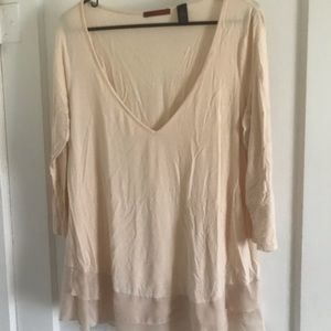 V-neck top